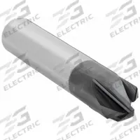 APPROVED VENDOR Chamfer Mill: Carbide, AlTiN Coated, 4 Flute, 90°, 3/4" Mill Dia, 3" OAL (MPN 209-094750B)