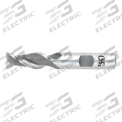 OSG Square End Mill: Cobalt, 2 Flute, 7/16" Mill Dia, 1" LOC, 2-11/16" OAL (MPN 5300600) - Cobalt Square End Mills for Aluminum