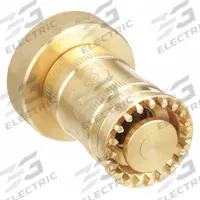 MOON AMERICAN Fire Hose Nozzle: Constant Pressure, Constant Pressure (Auto), Solid Stream, BRN151NST. Key specifications — Product Type: Fire Hose Nozzle; Thread Type: NST; Base Type: Rigid; Body Material: Brass; Activates By: Twist; Nozzle Option: Constant Pressure (Automatic); Brand: MOON AMERICAN; Activation Method: Twist.