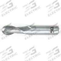 OSG Ball End Mill: Carbide, TiAlN Coated, 2 Flute, 31/64" Mill Dia, 1" LOC, 3" OAL (MPN 402-4844-BN11)