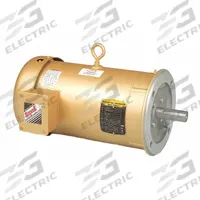 BALDOR General Purpose Motor: C-Face Mount, Totally Enclosed Fan Cooled, 1 hp, 575V AC, 875 RPM (MPN VEM3546T-5). Key specifications — Brand: BALDOR; Nameplate Voltage @ 60 Hz: 575V AC; Full Load Current @ 60 Hz: 1.3 A; Nameplate RPM @ 60 Hz: 875 RPM; Motor Enclosure: TEFC.