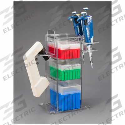 POLTEX Lab Bench Vertical Organizer: 6 3/4 in Overall Wd, 12 1/4 in Overall Ht - Lab Organizers