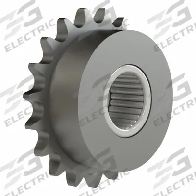 BREWER MACHINE & GEAR Idler Sprocket: For 100 Chain Size, Steel, 11 Teeth - Needle Bearing Idler Sprockets with Hub