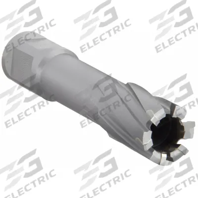 MILWAUKEE Annular Cutter: 9/16 in Cutter Dia, 2 in Max Cutting Dp, Bright, Carbide - Carbide-Tipped Annular Cutters for Toughest Materials