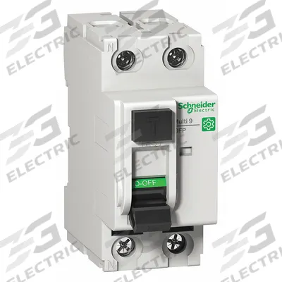 IEC Supplementary Protector: 63 A Amps, 240V AC, 26 mA Rated Residual Current - UL1053 DIN Rail-Mount Ground Fault Protectors