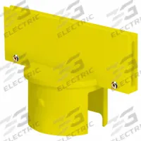 MR. CHAIN Sign Adapter: Yellow, 4 1/2 in Overall Wd (MPN 91902-6). Key specifications — attr193638: MR. CHAIN; attr982147: Yellow; attr982154: (6) Light Duty Sign Adapters; attr982153: Light Duty Stanchion; attr982157: HDPE.