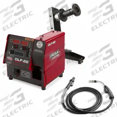 LINCOLN ELECTRIC Wire Feeder: DLF-82 (MPN K5282-3). Key specifications — Wire Feeder Series: DLF-82; Manufacturer Part Number: K5282-3; Maximum Wire Diameter: 5/64 in (Core); Rated Output at Duty Cycle: 600 A @ 60%.
