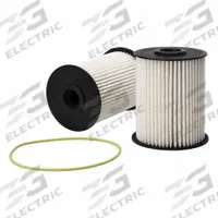 FLEETGUARD Automotive Fuel Filter: 11 in Overall Lg, 3 7/16 in Outside Dia, Plastic, 5 in Overall Ht (MPN FS19855). Key specifications — Brand: FLEETGUARD; Media Material: Plastic; Compatible Vehicle Type: Trucks; Compatible Vehicle Make: Peterbilt.