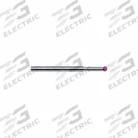 INSIZE Pin Styli: CMM Pin Stylus, Ball, Straight Pin, 0.031 in Ruby Ball Tip, 1 mm Stem Thread Size (MPN ISQ-01-0008-016TR). Key specifications — attr1181753: ISQ-01-0008-016TR; attr1181748: INSIZE; attr1181742: Nonthreaded CMM Touch Probes; attr1181759: Ruby; attr1181761: Ball.