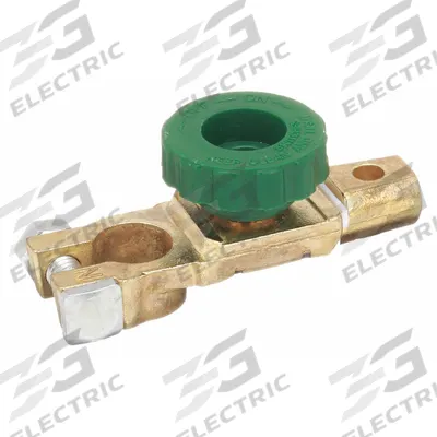 BATTERY DOCTOR Battery Disconnect Switch: Side Post Rotary, Side Post, Negative, 12V, 500 A - Battery Disconnect Switches