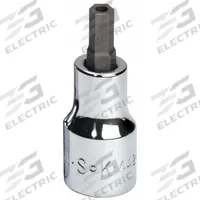 SK PROFESSIONAL TOOLS Socket Bit: 3/8 in Drive Size, Security Hex Tip, 7/32 in Tip Size, SAE (MPN 44214). Key specifications — attr1214209: Replaceable Insert; attr1214211: SK PROFESSIONAL TOOLS.