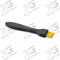 Dissipative Brush: 5 7/8 in Overall Lg, Nylon, Polypropylene, Non-Sparking, Yellow (MPN 35686). Key specifications — Brand: MENDA; Non-Sparking: Yes; Bristle Color: Yellow; Bristle Material: Nylon.