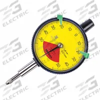 MITUTOYO Dial Indicator - Flat Back: 0 mm to 1 mm, Metric, Back Plunger, 0.008 mm Accuracy (MPN 2972AB). Key specifications — attr1184168: 2972AB; attr1184178: 50-0-50; attr1184223: MITUTOYO; attr1200883: Dial Indicator - Flat Back; attr1184173: AGD 2; attr1184177: 0.008 mm; attr1184208: Certificate of Inspection.