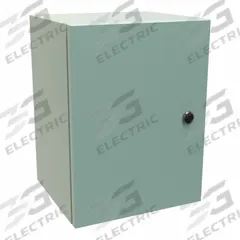 HAMMOND Electrical Enclosure: Steel, 16 in x 12 in x 10 in, NEMA 12/3R/4, Solid Cover, Hinged (MPN EN4SD161210GY). Key specifications — Closure Method: 1/4-Turn Latch; Brand: HAMMOND; Knockouts: Not Included.