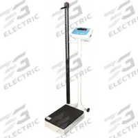 ADAM EQUIPMENT Physician Scale: Digital, kg/lb, 10 3/4 in Weighing Surface Wd (MPN MDW-300L). Key specifications — Brand: ADAM EQUIPMENT; Weighing Units: kg; Standards: FCC; Indicator Attachment: Column-Mounted; Includes: Charger; Readability: 0.05kg, 0.1 lb.