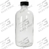 QORPAK Sampling Bottle: 480 mL, Colorless, 28-400, Phenolic, 60, PolyCone, Type III (MPN GLC-01193). Key specifications — Body Color: Colorless; Pre-Cleaned: None; Body Material: Soda Lime Glass; Brand: QORPAK; Screw Closure Size: 28-400; Graduated: No; USP Specification: Type III; Closure Attached: Attached.