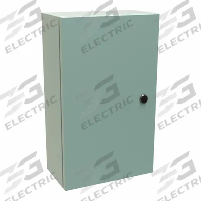HAMMOND Electrical Enclosure: Steel, 20 in x 12 in x 6 in, NEMA 12/3R/4, Solid Cover - Steel Washdown Enclosures