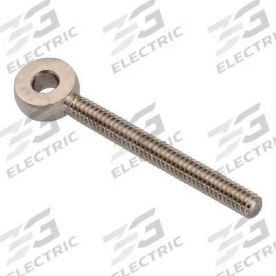 AMPG Fixed Rod End: Stainless Steel, Plain, 3 in Hole Center-to-End Lg, Left Hand - Stainless Steel Male Threaded Fixed Rod Ends