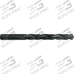 CLE-LINE Jobber Length Drill Bit: 19 mm, 118° Point, Black Oxide HSS (MPN C22931). Key specifications