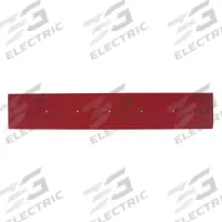 TENNANT Side Squeegee Blade: Rubber, 25 1/8 in Overall Lg, Red, 36 in_45 in_46 in For Machine Size (MPN 4038655). Key specifications — Material: Rubber; Product Type: Side Squeegee Blade; Brand: TENNANT.