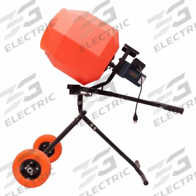 KUSHLAN PRODUCTS Compact Concrete Mixer: For use with Concrete/Grout - Corded Cement Mixers