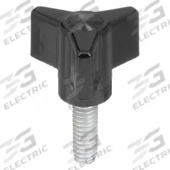 DAVIES Hand Knob: 3 Point, Thermoset, 1/4"-20 Thread, 1.13 in Dia, Black (MPN 3025AS). Key specifications — Brand: DAVIES.