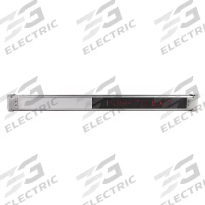 SCHLAGE: 36 in Max Door Wd - Rim Push Bars