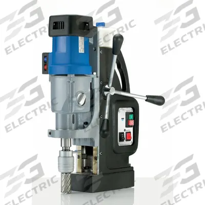 CS UNITEC Magnetic Drill: 40 RPM – 600 RPM, Electric Magnet, 10 in Drill Travel - Standard Magnetic Drill Presses
