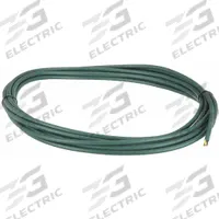 CHAINFLEX Control Cable: 16 AWG, 3 Conductors, 100 ft, PVC Jacket, 600 V (MPN CF5-15-03-100). Key specifications — Conductor Material: Copper; Conductor Configuration: Single; Minimum Bend Radius Factor - Fixed: 4 x OD; Minimum Bend Radius Factor - Flexible: 5 x OD; Includes Ground: Yes; Minimum Bend Radius Factor - E-Chain: 6.8 x OD; Resistance Properties: Oil and Grease Resistant; Standards: cRUus.