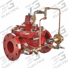 WATTS Pressure Reducing Control Valve: 3 in Nominal Pipe Size, Flanged, 30 psi to 300 psi (MPN M115-3 FL). Key specifications — Body Material: Ductile Iron; Brand: WATTS.