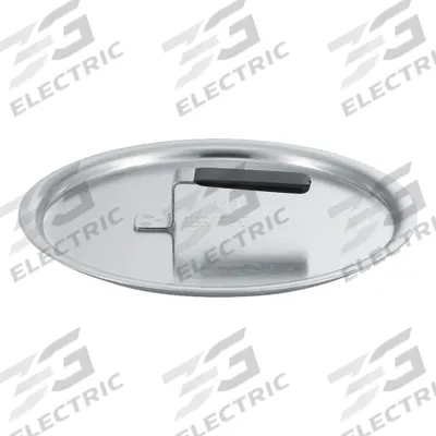 VOLLRATH Flat Cover: 16 1/4 in Dia, 1/2 in Overall Ht, Aluminum, 14 ga Gauge - Furnishings, Appliances and Hospitality