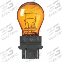 APPROVED VENDOR Incandescent Bulb: Incandescent, Plastic Wedge Double Filament (W2.5x16q), (S) Sign (MPN 5702NAK-10PK). Key specifications — Brand: APPROVED VENDOR; Voltage: 14V AC; Bulb Shape: S8; Light Color: Amber; Trade Number: 5702NAK.