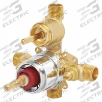 SENTINAL MARK II Diverter Shower Valve: Brass, Mfr Part # CPV-PB-DV. Key specifications — Includes: 1/2 in Pipe Cap; Product Type: Diverter Shower Valve; Brand: SENTINAL MARK II; Compatible with Manufacturer Model Number: CPT-24400; Manufacturer Part Number: CPV-PB-DV.