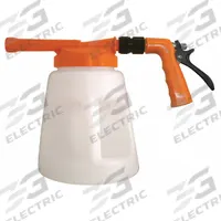 SANI-LAV Spray Foamer: 96 oz Container Capacity, Foam, White, Orange, 8 1/4 in Dip Tube Lg, Viton (MPN N2F). Key specifications — Imprinting: No Imprinting; Bottle Color: White; Seal Material: Viton; Sprayer Color: Orange; Graduation Markings: Yes; Legend: Foam Sprayer; Includes: Model N2 Spray Nozzle; Brand: SANI-LAV.