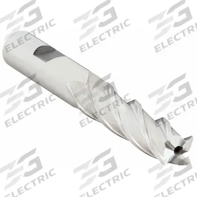 YG-1 Square End Mill: High Speed Steel, 4 Flute, 1/2" Mill Dia, 2" LOC, 4" OAL (MPN 05071) - General Purpose High-Speed Steel Square End Mills