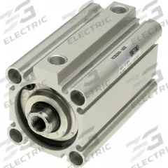 SMC Compact Cylinder: 40 mm Bore Dia, 50 mm Stroke Lg, Through Hole Mounting, Aluminum, 1/8 in NPT (MPN NCDQ2B40-50DCZ). Key specifications — attr946022: Through Hole; attr946024: Single Rod; attr946038: NCQ2; attr1123057: Rotating Rod; attr945997: SMC.