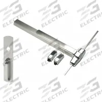 VON DUPRIN Surface Vertical Rod: 3 ft Max Door Wd, Aluminum (MPN 9827TP-F 3 US28). Key specifications — attr1011860: Exit Device; attr1011837: VON DUPRIN; attr1011847: Surface Vertical Rod; attr1011858: Thumbpiece Pull; attr1024139: Touchbar; attr1011835: Yes.