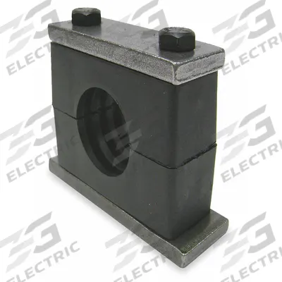 BEHRINGER PIPE SYSTEMS Vibration-Dampening Beta Clamp: Ribbed Bore, 304 Stainless Steel Clamp (MPN SHT72875-PP) - Vibration-Dampening Textured Core Beta Clamps