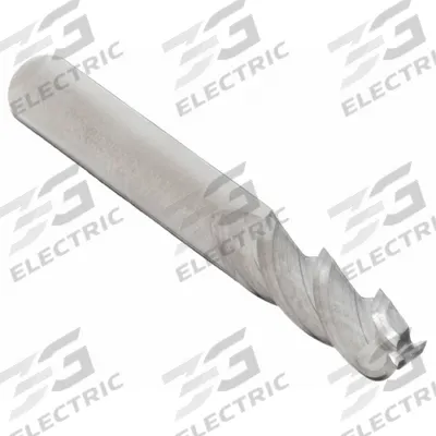 APPROVED VENDOR Ball End Mill: Carbide, 3 Flute, 5/16" Mill Dia, 13/16" LOC, 2-1/2" OAL (MPN 222-001160) - General Purpose Carbide Ball End Mills