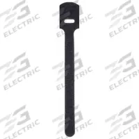 RIP-TIE Hook-and-Loop Cable Tie: 3.5 in Lg, 0.50 in, 0.25 in Wd, Nylon/Polyethylene, Black, 56 PK (MPN Q-35-056-BK). Key specifications — Max. Bundle Dia.: 0.50 in; Material: Nylon; Color: Black; Brand: RIP-TIE.