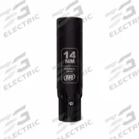 INGERSOLL RAND Impact Socket: Metric, 14 mm Socket Size, 6-Point, Deep, 2 61/64 in Overall Lg (MPN DXS2SM14L). Key specifications — attr1215501: INGERSOLL RAND; attr1215515: Manganese Phosphate; attr1215518: 14 mm.