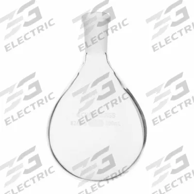 CHEMGLASS Distilling Flask: 2 L, Colorless, Round, A - Glass Distilling Flasks