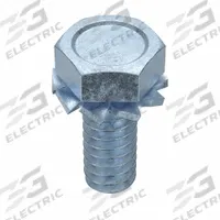 SEMS Screw: External Tooth, #10-24 Thread Size, 1/2 in Lg, Steel, Zinc-Plated, Hex, 100 PK (MPN HTCEIF-1000500US-100P). Key specifications — Drive Size: 5/16 in.