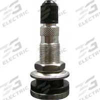 HALTEC Air Liquid Tire Valve: Air Liquid Tire Valve, Clamp-In, 180° Valve Stem Angle, Straight (MPN TV-618A-SS). Key specifications — Valve Type: Clamp-In; Thread Size: 0.305-32; Valve Shape: Straight; Color: Silver; Product Type: Air Liquid Tire Valve; Standards: TR618A; Compatible Vehicle Type: Tractors; Material: Stainless Steel.
