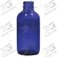 QORPAK Bottle: 60 mL, Blue, 20-400 mm, No Closure, 240, No Closure, Type III (MPN GLA-06167). Key specifications — Body Color: Blue; Pre-Cleaned: None; Brand: QORPAK; Screw Closure Size: 20-400 mm; Graduated: No; USP Specification: Type III.