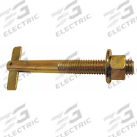 APPROVED VENDOR T-Anchor: 5/16 in Overall Dia, 3 3/4 in Overall Lg, 5/16"-18 Thread Size, 4 PK (MPN GCPT56334). Key specifications — Brand: APPROVED VENDOR.