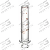 FORTUNA Reusable Glass Syringe: 20 mL Capacity - mL, Luer Slip, Borosilicate Glass, Reusable (MPN 7.102-41). Key specifications — Attachment Type: Luer Slip; Plunger Material: Borosilicate Glass; Tip Material: Borosilicate Glass; Barrel Material: Borosilicate Glass; Brand: FORTUNA; Compatible Needles: Sharp, Tri-Bevel Needles; Includes Needles: No; Replaceable Tip: No.