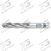 OSG Roughing End Mill: Cobalt, 8 Flute, 2" Mill Dia, 4" LOC, 7-3/4" OAL (MPN 4420900)