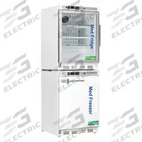 AMERICAN BIOTECH SUPPLY Refrigerator and Freezer: 4.6 cu ft Refrigerator Capacity, 2 Doors, Left (MPN PH-ABT-HC-RFC9G-LH). Key specifications — Door Type: Swing Glass; Brand: AMERICAN BIOTECH SUPPLY; Door Hinge: Left.