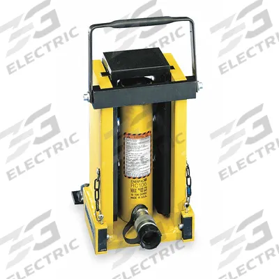 ENERPAC Hydraulic Ram Machine Lift: Cylinder Included, 9 ton Nominal Capacity - Hydraulic Ram Machine Lifts